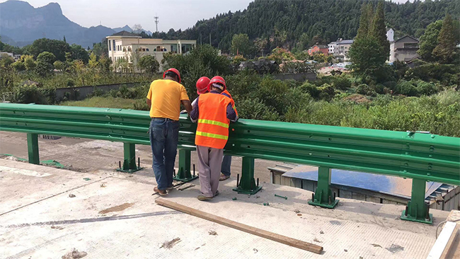 绵阳高速公路护栏板的维护确保道路安全的关键环节